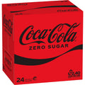 Coca-Cola Zero Sugar Soft Drink Multipack Cans 375mL x 24 pack