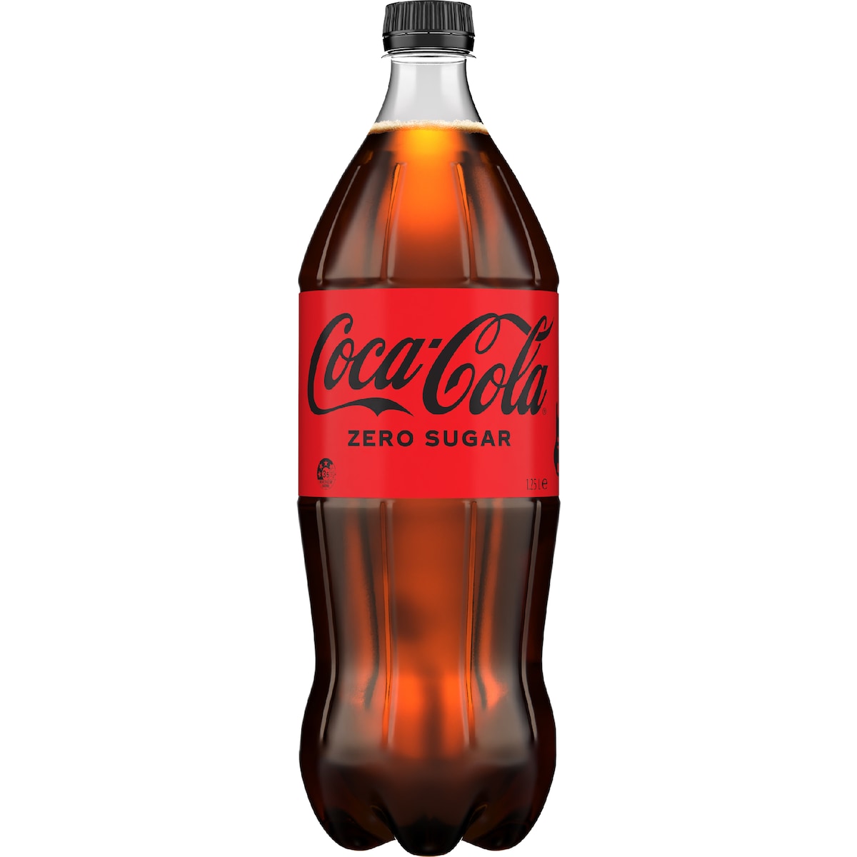 Coca-Cola Zero Sugar Soft Drink Bottle 1.25L