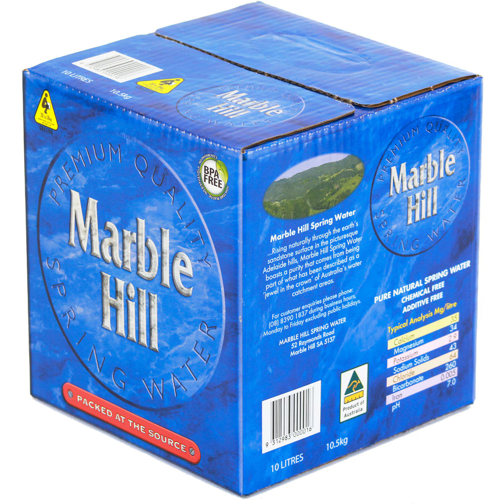 Marble Hill Natural Spring Water 10L