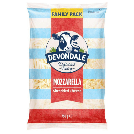 Devondale Mozzarella Cheese Shredded 750g