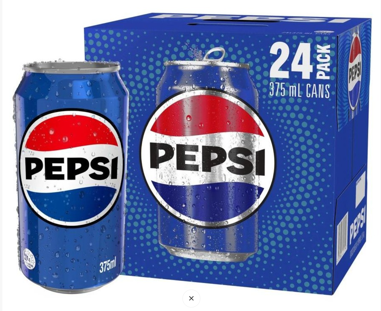 Pepsi Cola Soft Drink 375ml x 24