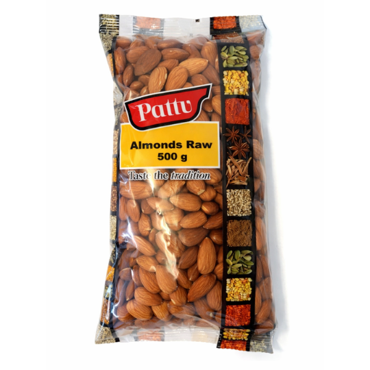 Pattu Almond Raw 500g