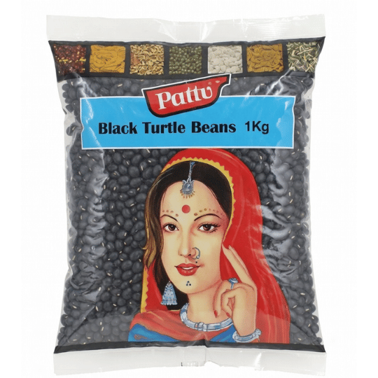 Pattu Black Turtle Beans 1kg
