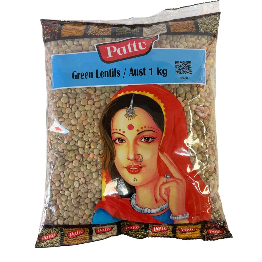 Pattu Green Lentils Canadian 1kg