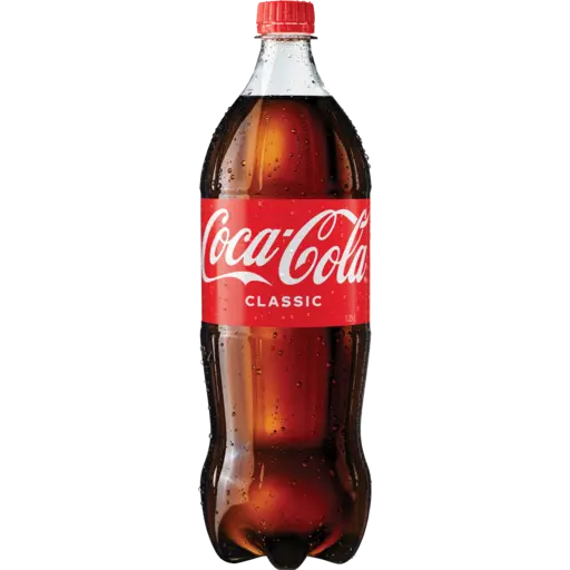 Coca - Cola ( Coke )Classic Soft Drink Bottle 1.25L