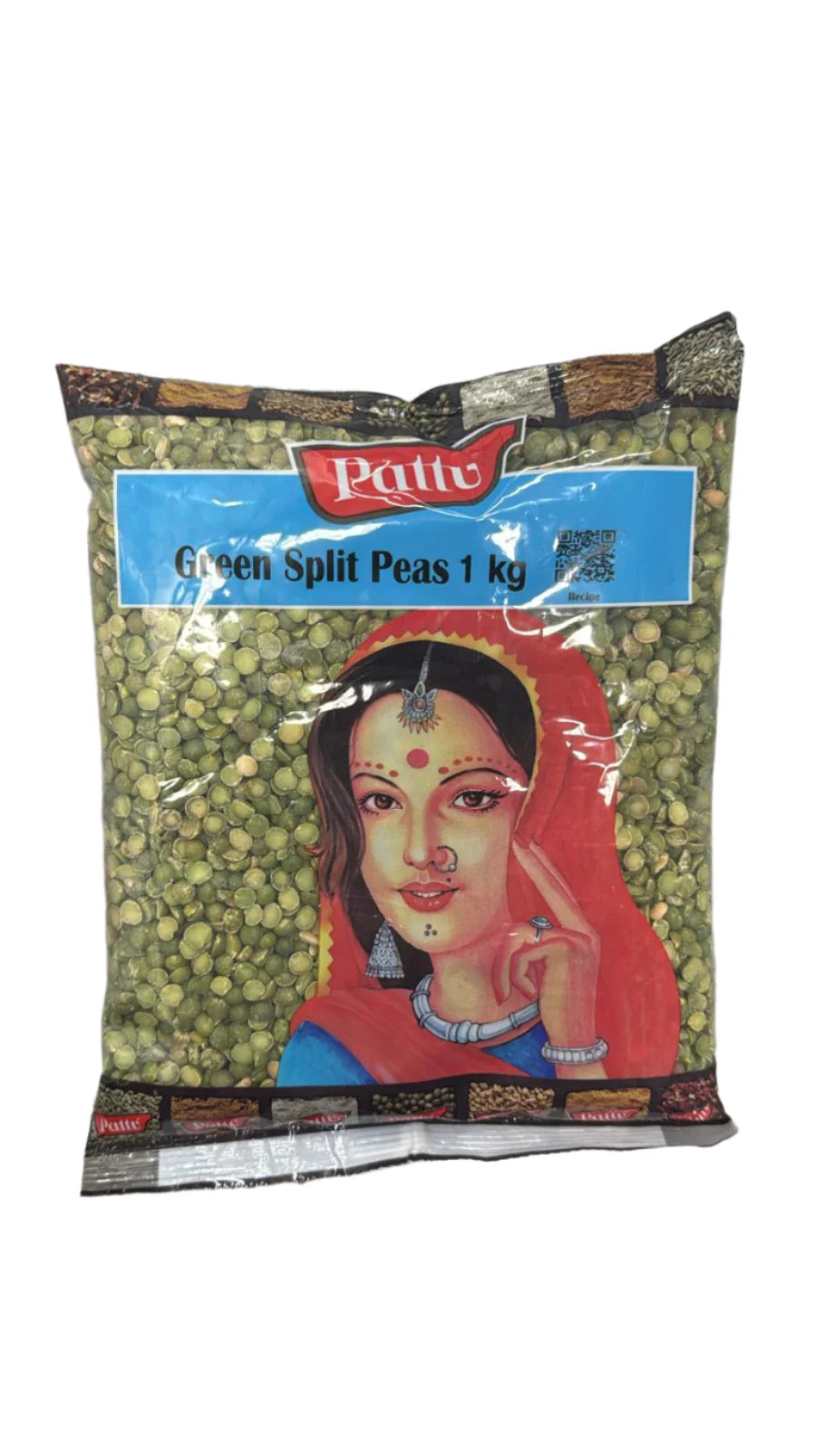 Pattu Green Split Peas 1kg