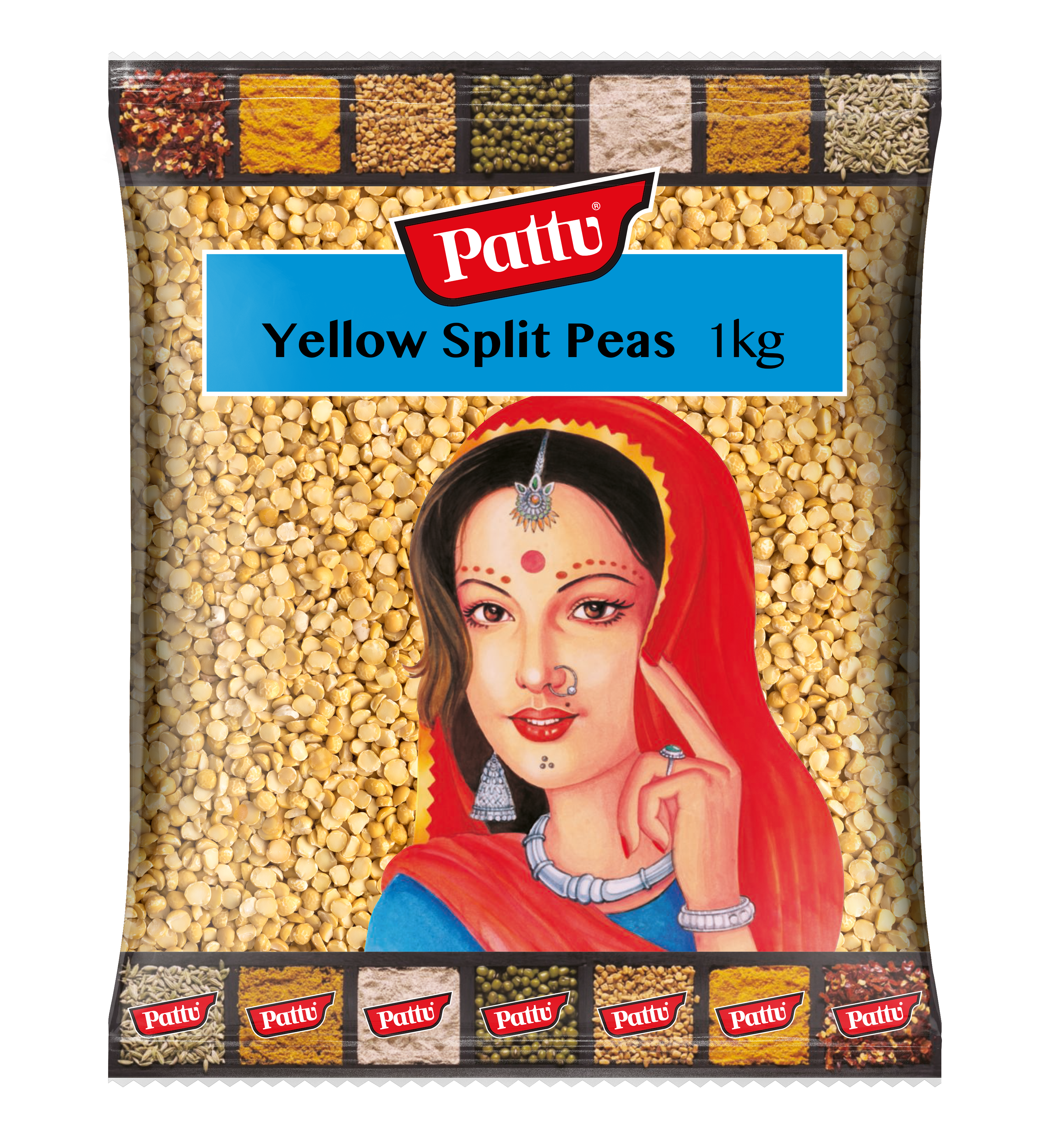 Pattu Yellow Spilt Peas 1kg